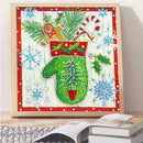5D DIY Special Shaped Diamond Painting Gloves Cross Stitch Craft Kit Decor