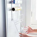 Fridge Hanging Rack Shelf Side Storage Multi-Layer Sidewall Holder Spice Ra