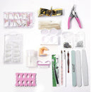 Acrylic Nail Kit Powder Gel Tools Manicure Tips Extension Glitter Decoration DIY