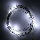 4pcs LED Wine Bottle Cork Light USB Copper Wire Light String (Cold White) A