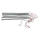5 x 30 CM Waterproof Strip Band 15 LED 3528 SMD Cold White DC12V Auto