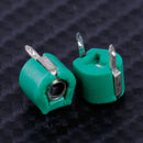20 Pcs 30pF Adjustment Slot Variable 6mm Trimmer Capacitor 2 Pins Plastic Metal