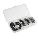 100 Pieces Fishing Hooks Wide Belly Crank Hooks Hooks Set Fishing Tackle