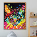 5D DIY Full Drill Diamond Painting Cross Stitch Kit (Coloured Drawing04)