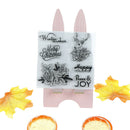 Christmas deer  Silicone Clear Rubber Stamp Cling Diary Decor DIY Lovely HVBX