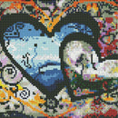 5D DIY Full Drill Diamond Painting Heart to Heart Cross Stitch Embroidery
