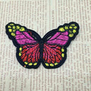 10PCS Embroidery Butterfly Embroidered Sew On Patch Badge Fabric Applique DIY AU