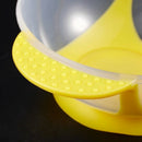Baby Infants feeding Bowl With Sucker and Temperature Sensing Spoon Suction S2A8