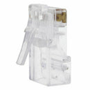 10pcs RJ45 CAT5 CAT5E CAT6 Metal Cable Modular Plug Connector 8P8 Dlqq Netw R5A4