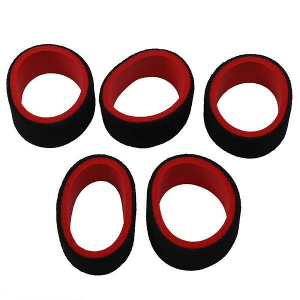 5Pcs 2-Color RC Cars Transmitter Steering Wheel Foam Grip Hand Wheel Sponge X3F7