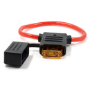 8 AWG Gauge MAXI Blade Fuse Holder Inline Wire 12-24V Volt Waterproof + 40A P7R3