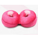 Memory Foam Donut Chair Seat Cushion Comfort Pillow for Hemorrhoids Blue