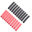20pcs 6mm Heat Shrink Tubes Red+Black Wire Cable Insulation Sleeving Tubing