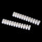 3 Pieces 10Amp 12 Way Barrier Screw Terminal Block Wire Connector Strip 3C