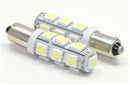2 x BA9S T4W Pure 5050 SMD 13 LED Car Side Tail Light Bulb Lamp Interior WL3C