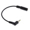 Right Angled 3.5mm 3pole Audio Stereo Male to 4 Pole Female Extension Cable