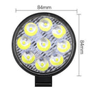 1PC 27W Round Flood Work Light Bar Fog Driving Lamp Truck Tractor SUV ATV OZ