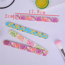 10 x Colorful Nail Files Sanding for Nail Art Tips Manicure Art Sanding Buffer Z