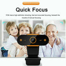1080P Full HD USB Webcam Web Camera w/ Microphone for Desktop PC/Laptop