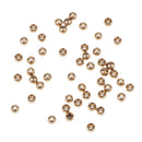 3.3mm - 3.8mm Brass Fly Fishing Tying Bead Nymph Head Ball Bead (100 Pieces)