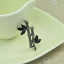 Bamboo Leaf Brooches For Women Brooch Wedding Bouquet Pins Coat Dress Jewel