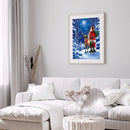 Diamond Painting Santa Claus Elk 5D Full Round Wall Picture DIY Kit 30x40cm