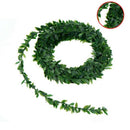 7.5M Artificial Ivy Garland Foliage Green Leaves Simulated Vine For Wedding