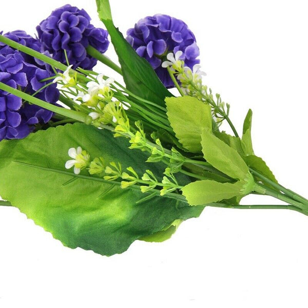 1 x Artificial Simulation Hydrangea Flower Plant with 9 Flower Balls for Bo