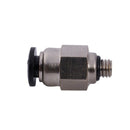 10Pcs 5mm Male Thread 4mm Push In Joint Pneumatic Connector Quick Fittings A1T7