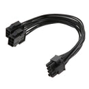 Computer Cables Dual 6PIN to 8PIN (6PIN + 2PIN) for Graphics Card Power Supply