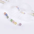 8pcs Maternity Belly Bar Flexible Crystal Pregnancy Navel Ring Belly Button Ring