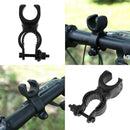 Flashlight Bike Lamp Clip 360 Degree Rotation Torch Lights Clip