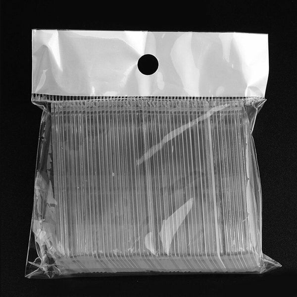 50Pcs/Set False Nails Tips Display Stand Rectangle Gel Glitter Polish Pract S1W2