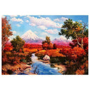 5D DIY Colored Landscape Full Drill Diamond Painting Embroider Cross Stitch