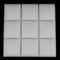 6 Pcs Acoustic Foam Sound Proofing Isolation Panels for Home Studio White