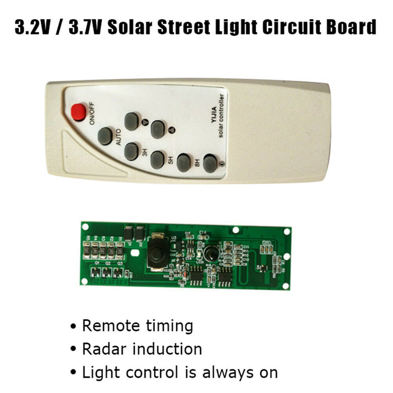 Solar Garden Lamp Controller Microwave Radar Human Induction Circuit Board