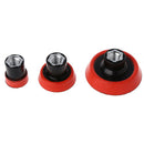 3Pcs Cleaning Sponge Polishing Pad Buffing Plate Set Car Caring M14 1.2" 2" 3"