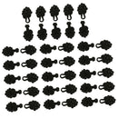40 Pair Chinese Frog Closure Flower Button Fastener DIY Sewing for Cheongsam