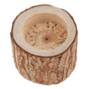 Wooden Tea Light Candle Holders Wood Candlestick Valentines Gift-5cm