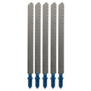 For Bosch T318A HCS 132mm Jigsaw Blade 5Pc for Metal T-Shank Jig Saw Blades Set