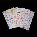 6Sheet Lovely Pig Transparent Calendar Diary Book Stickers Scrapbook Decor  3C