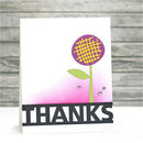 Greeting Words THANKS Metal Cutting Dies Stencil Scrapbook Paper Cards CraftBES