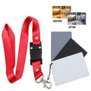 Digital Color Balance Gray Card Black Grey White For Photography Studio