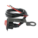 Flameout Switch With Fixed Wiring Harness for Motorcycle Electromobile A