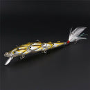 Shoal Type Minnow Hard Baits 11.5cm 15.7g Fishing Lure Wobbler Feather Hook ME
