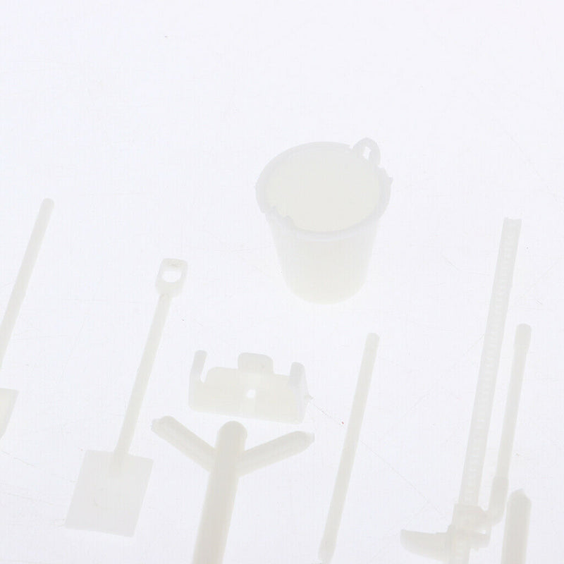 1/16  Trucks Plastic Tool Kits Ladder Oil Tank Shovel Models for WPL