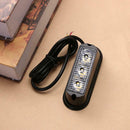 Waterproof 18W 115LM 3 Yellow LED Truck Trailer Strobe Side Marker Light