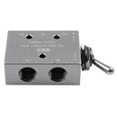 HL2501-V Carbon Steel Pneumatic Toggle Knob Switch Valve C7H3