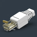RJ45 CAT6 Ethernet Cable Connector Plug Toolless for POE Application CCTV bs