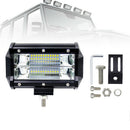5 inch LED Work Light Bar Spot Flood OffRoad Fog Driving 4WD Reverse ADY